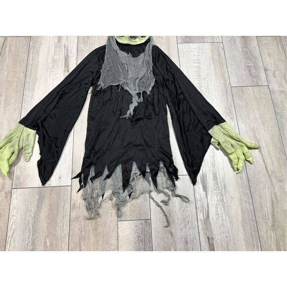 Glowing Triple Ghoul Monster Ghost Boys Halloween Costume Size S 4-6 - Picture 6 of 7